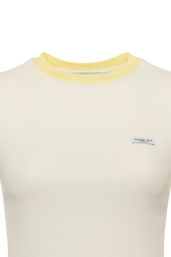 Футболка из хлопковой рибаны