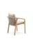 Стул Malaret, массив эвкалипта, бежевый