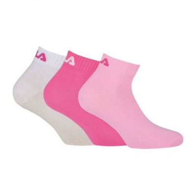 Теннисные носки Fila Quarter Plain Socks 3P - Multikolor