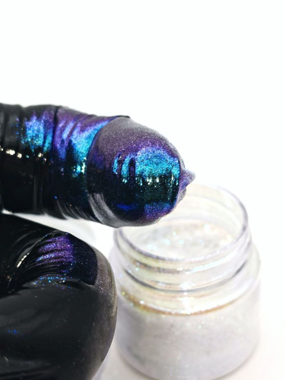 Хамелеон премиум ХАК08 (Синий) - фиолетовый - зелёный - универсальный