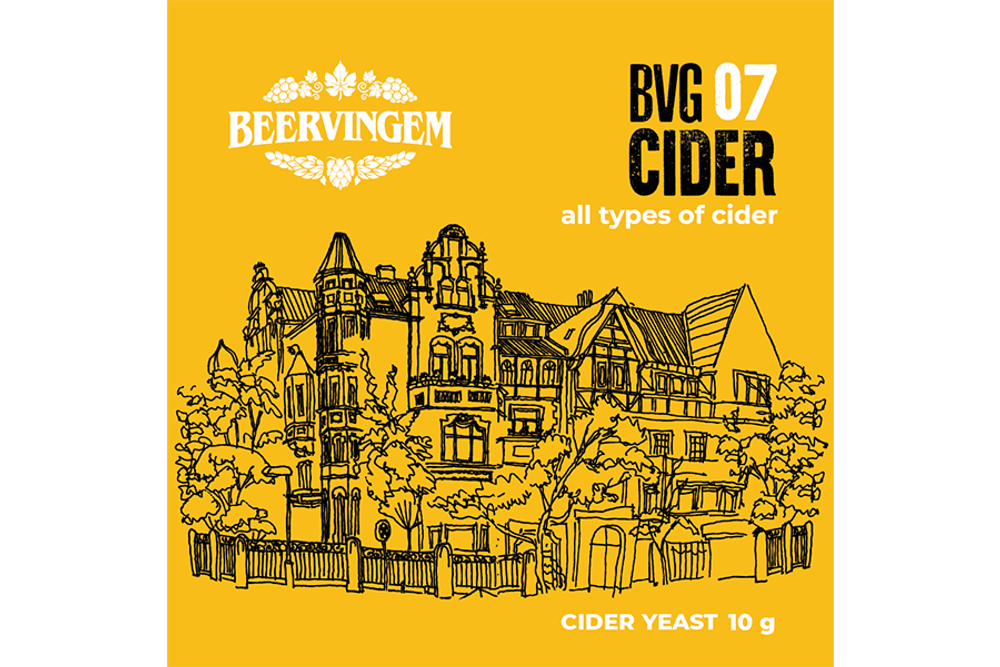 Дрожжи Beervingem для сидра Cider BVG-07, 10 г