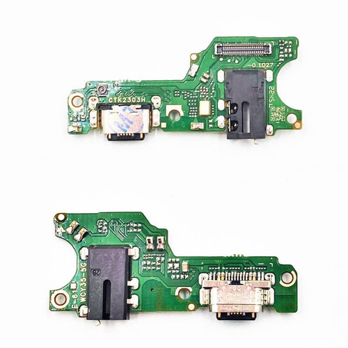 Шлейф для Vivo Y35 плата на системный разъем/разъем гарнитуры/микрофон