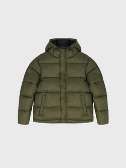 Утепленная куртка Calvin Klein Hooded Puffer Jacket Fatigue