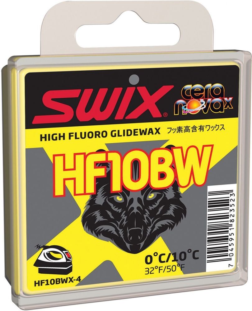 Swix HF10BWX ( +10 до 0 С) Black Wolf, 40g