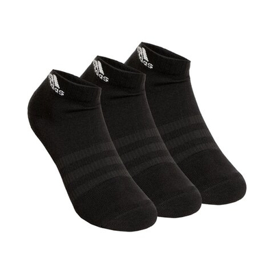 adidas Crew Sportswear Ankle Sports Socks - Black, White