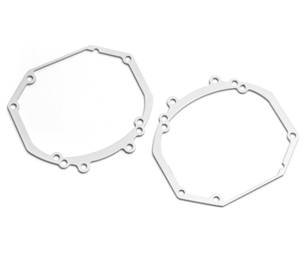 Переходные рамки для Toyota RAV 4 III (2005-2010)/Auris 2006-2012/Nissan X-Trail II (T31) (2010-2015)/Subaru Impreza GE GH (2007 - 2011)/Daewoo Nexia II (N150) (2008-2016)/Renault Koleos 13-16 под модуль Hella 3R/Hella 3/Hella 5R (Комплект, 2шт)
