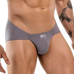 Мужские трусы брифы серые Clever Moda AUDAZ BRIEF 187012