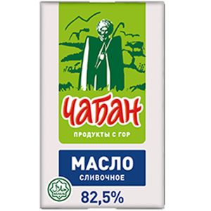 МАСЛО 82.5% ГОСТ 180ГР ЧАБАН