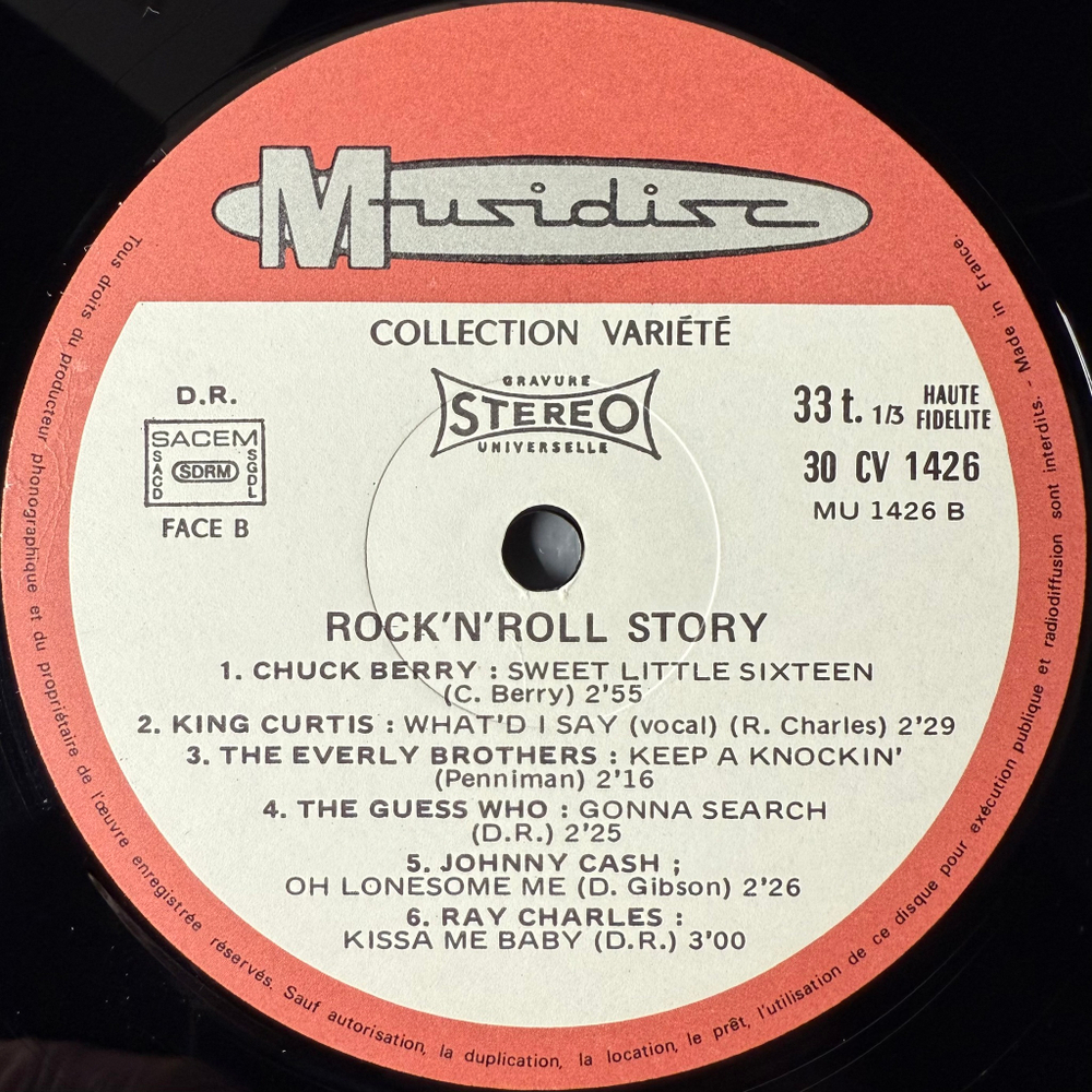 Сборник Rock'n'Roll Story 48 Original Hits 4LP (Франция 1977г.)