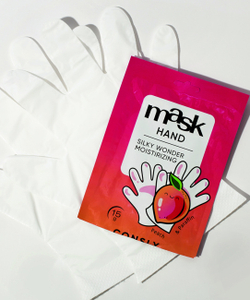 Consly Peach & Paraffin Silky Wonder Moisturizing Hand Mask парафин-маска для рук с экстрактом персика