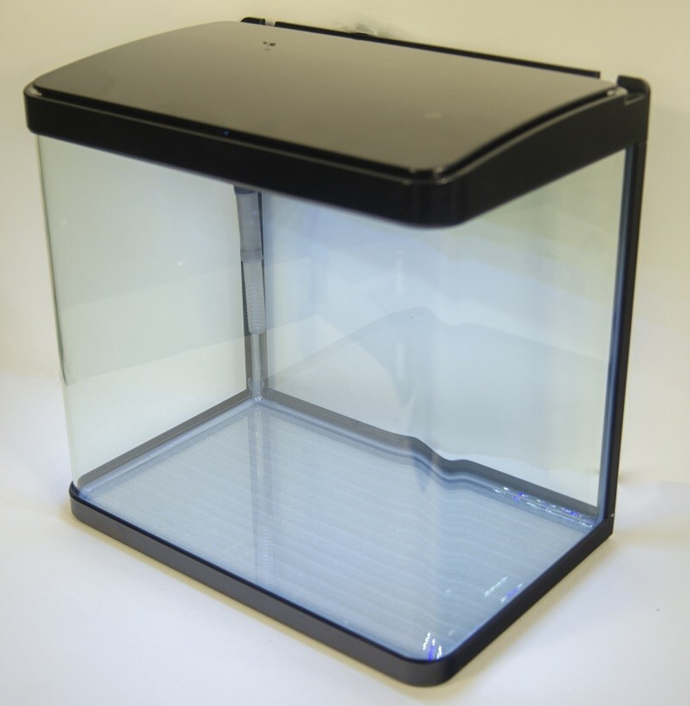 Аквариум Atman XR-380 черный, 35 литров, 38х25х37см, с LED светильником и фильтром