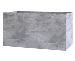 Кашпо Concretika Balcony 40x15x15 Concrete Grey Light