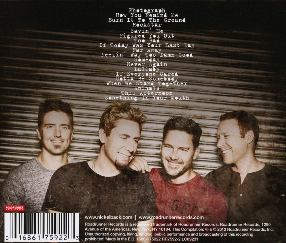 Nickelback / The Best Of Nickelback, Volume 1 (CD)