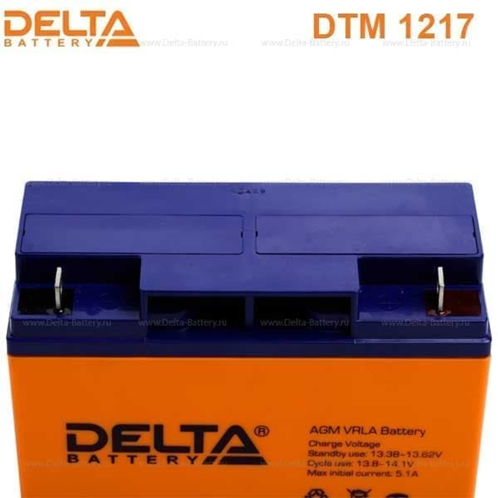 Аккумуляторная батарея Delta DTM 1217 (12V / 17Ah)