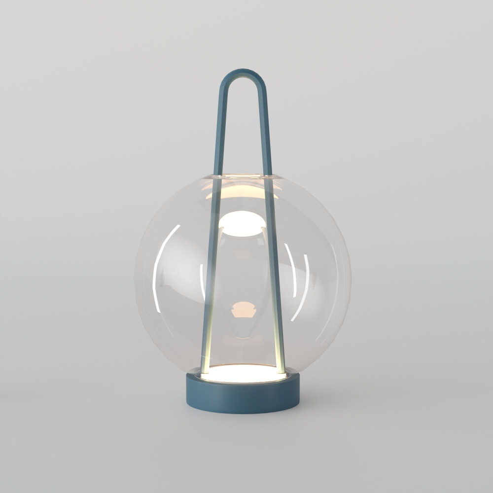 Настольная светодиодная лампа Eurosvet Frasco 80507/1 синий