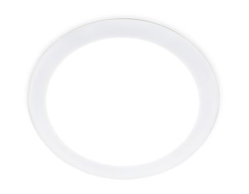 Светодиодный встраиваемый светильник ультратонкий круглый 5W 4200K DLR белый Downlight Ambrella