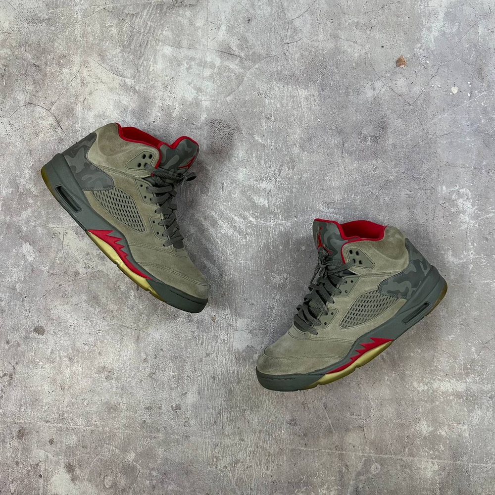 Кроссовки AirJordan 5 Camo