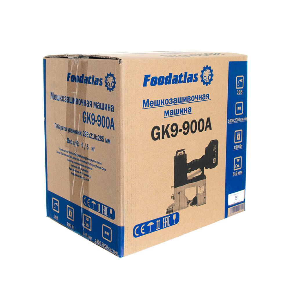 Мешкозашивочная машина Foodatlas GK9-900А