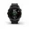Garmin epix Pro (Gen 2) Sapphire Edition 42 мм, титановый, угольно-серый, DLC, черный ремешок