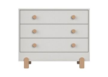 Комод Ellipse Ice-cream 3 ящика Серый