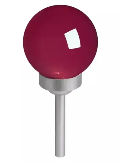 Светильник уличный ЭРА ERASF22-55 Шар на солнечной батарее садовый RGB d 15 см