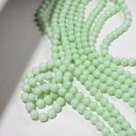 Хрустальный жемчуг, оттенок "Фисташковый макарун", шар 8,1мм