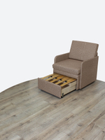 Кресло-кровать "Миник" с подлокотниками Rich Beige