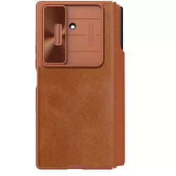 Кожаный чехол-книжка Nillkin Leather Qin Pro для Samsung Galaxy Z Fold 7