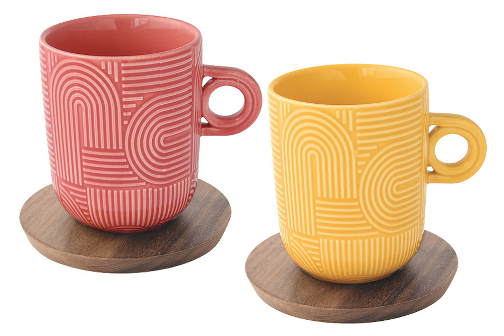 Набор кружек 2шт 350мл Easy Life Радуга el-r1780/tlo2