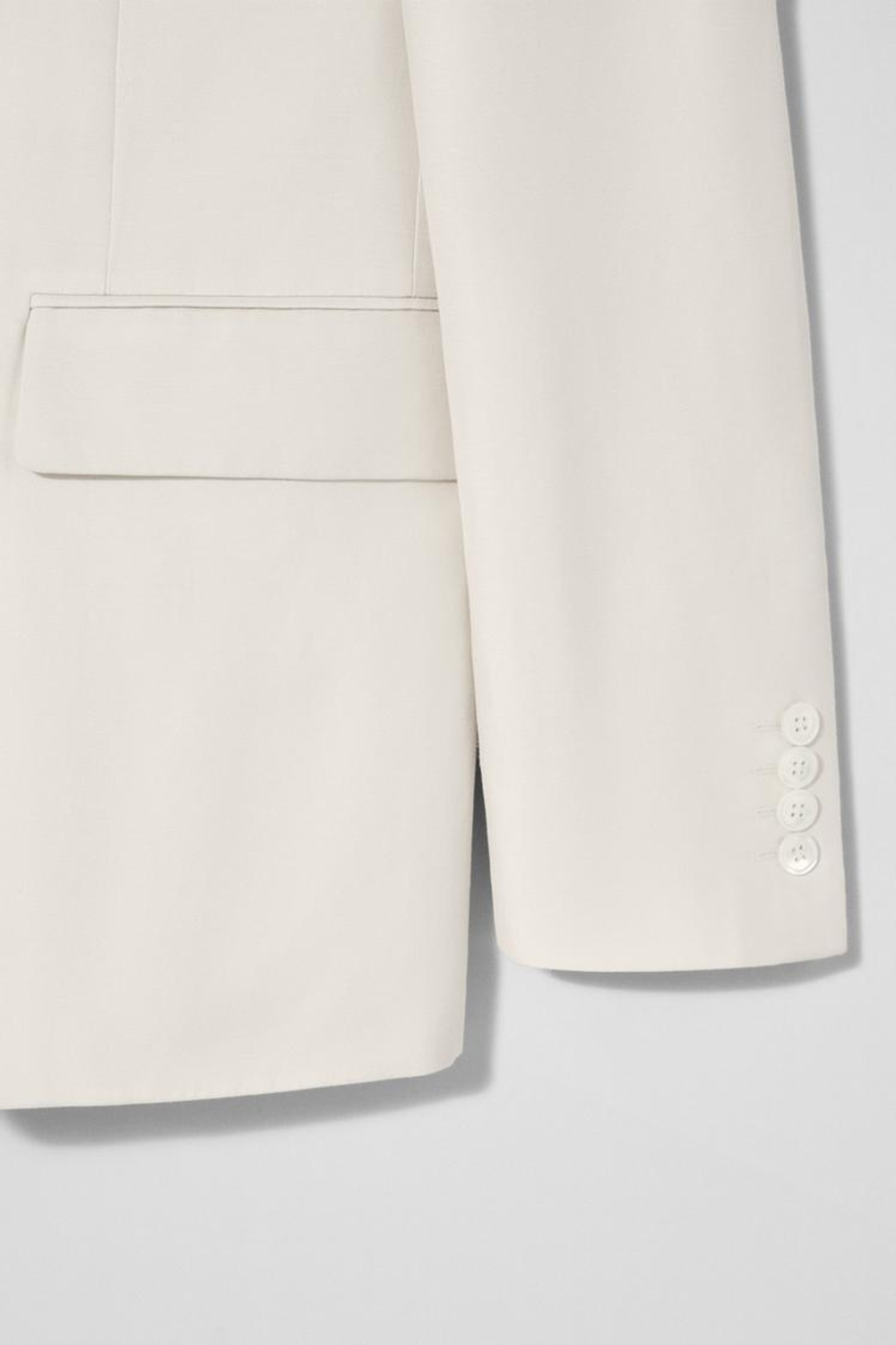 ZARA X BOBBY GILLESPIE ПИДЖАК, ЭКРЮ