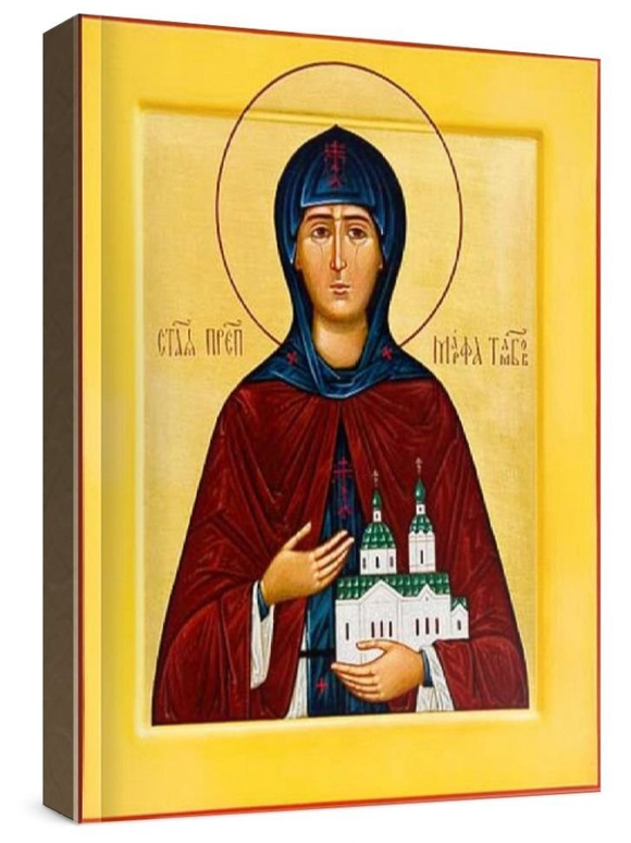 Марфа Тамбовская (рукописная икона)