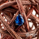 1K Pear Blue Corundum
