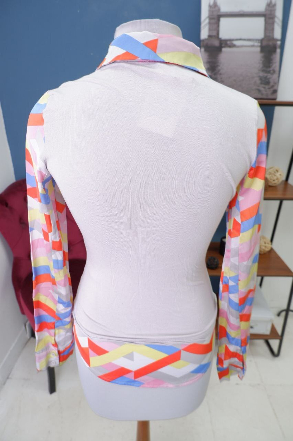 Джемпер Oodji с принтом 42 размер