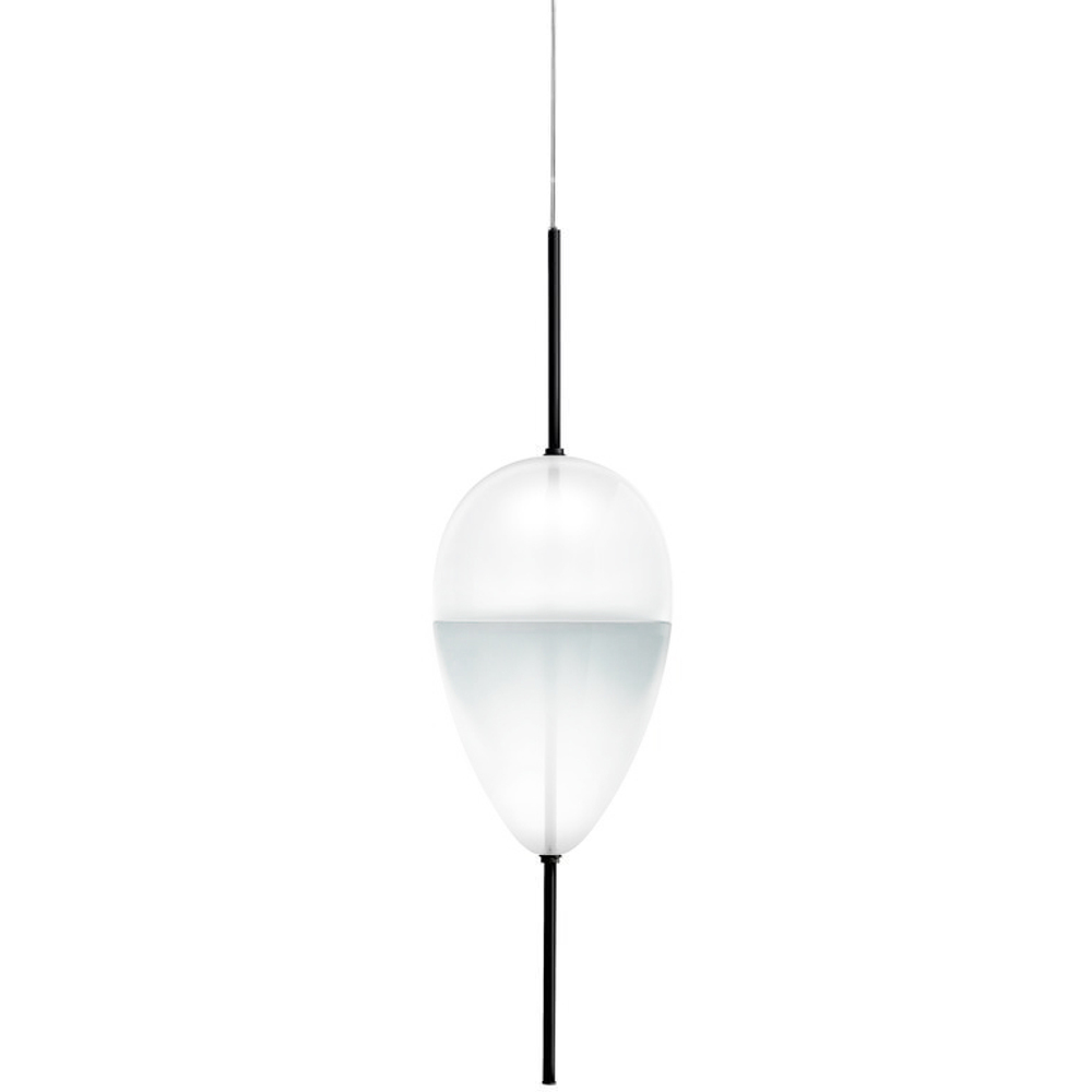Pendant design lamp  Flow[T] S7 by Nao Tamura (Wonderglass) (White)