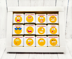 Шокобокс Волшебные пилюли-3, набор 12 конфет