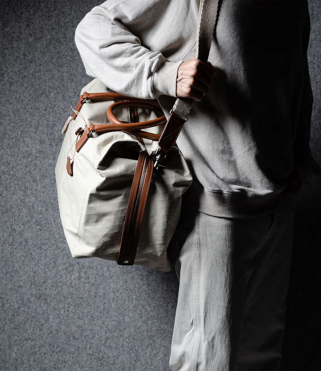 Hard Graft House Holdall Classic Natural — дорожная сумка