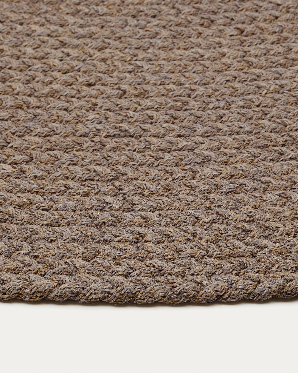 Ковер Despas из синтетических волокон бежевый Ø150 см