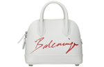 Balenciaga Leather Shoulder Bag, Crossbody Bag, Clutch Mini Women"s White