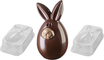Форма для запекания Silikomart Forma do czekolady Lucky Bunny, овальная, пищевой пластик, 28,5 15 см