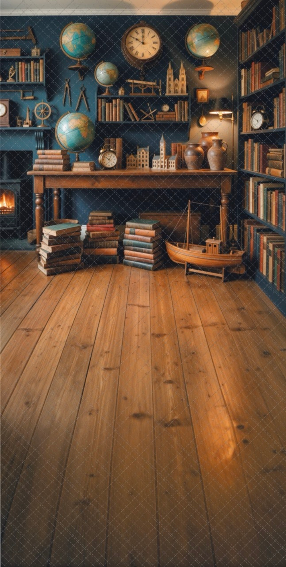 Кабинет путешественника №2 - фон неопреновый