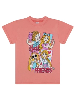 Футболка для садика и школы.девочка.набор 3 шт