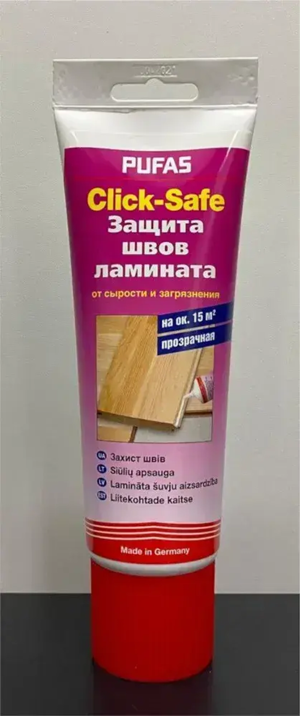 Клей для швов ламината Pufas 250 г. Германия Пуфас клей герметик для стыков ламината и паркетной доски