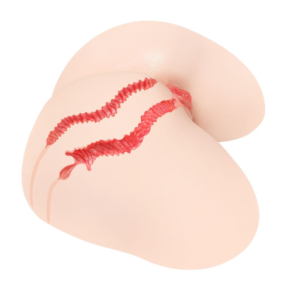 Мастурбатор-полуторс с двойным слоем материала Vanilla Onahole (Цвет: телесный)