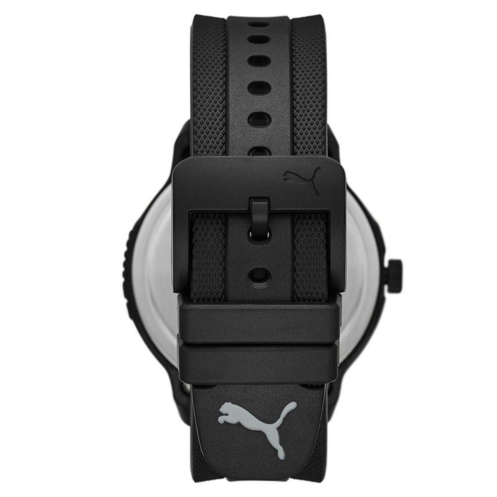 PUMA Wrist Watch Quartz Movement Plastic Strap 43mm Black Dial Men"s Watches