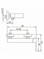 Смеситель для душа Migliore Kvant ML.KVT-2739