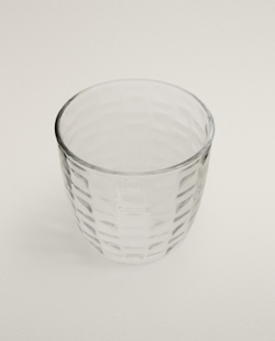 Zara Home стакан из стекла, цвет прозрачный, 8.5 см · 0284/400
