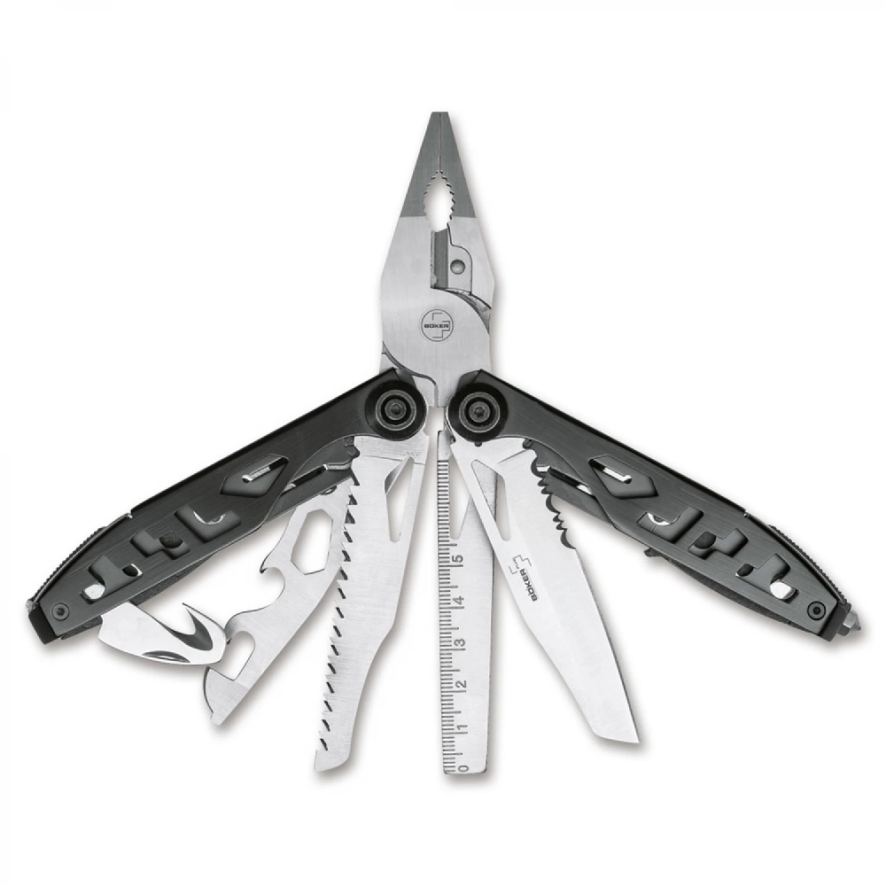 BK09BO810 Specialist II - мультитул, рукоять сталь, осн.клинок 8см