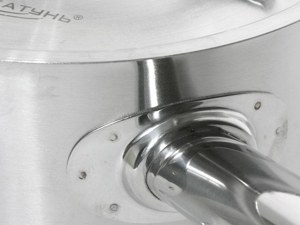 Ковш 1,5л с крышкой Общепит 16*8см