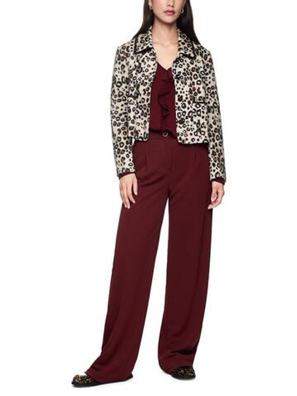 Marc Cain Брюки из костюмной вискозы с защипами