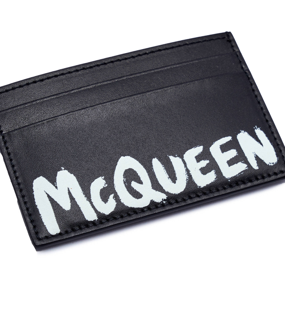 Кардхолдер Alexander McQueen - черный(602144 1AAML)